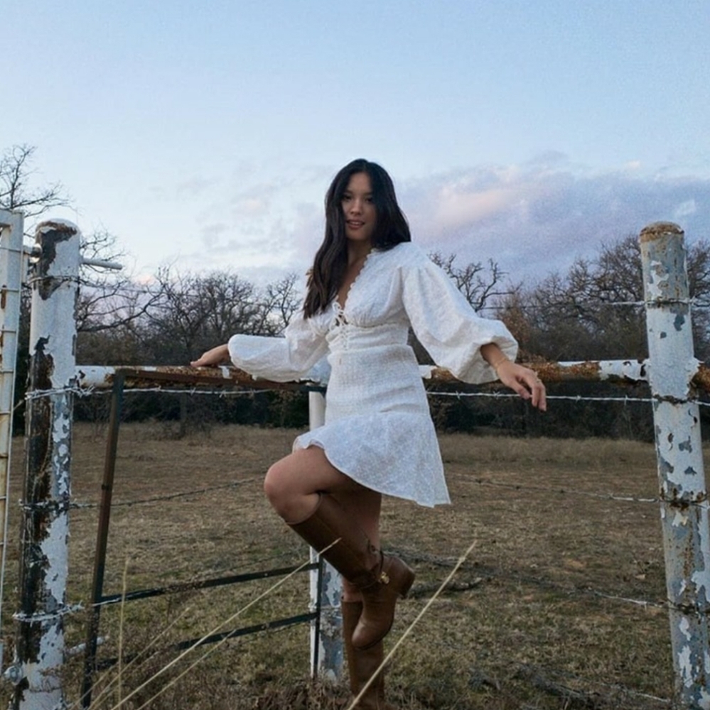 Finders Keepers Clementine White Dress